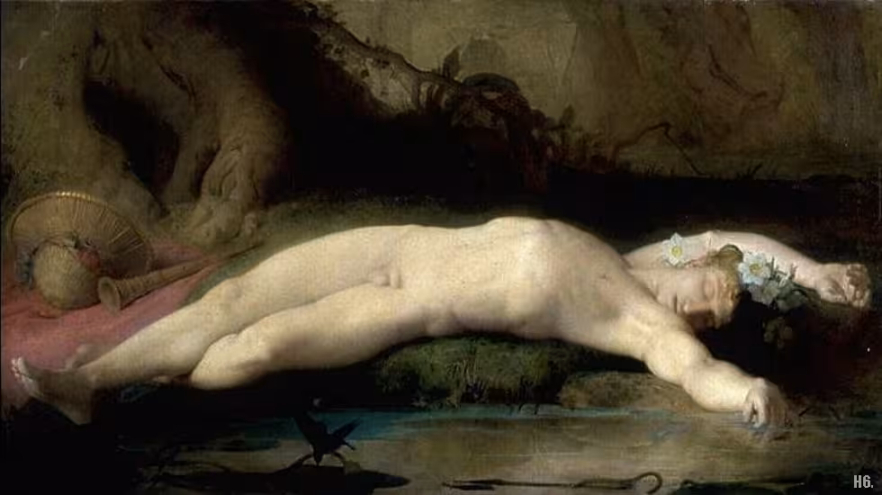 The death of Narcissus